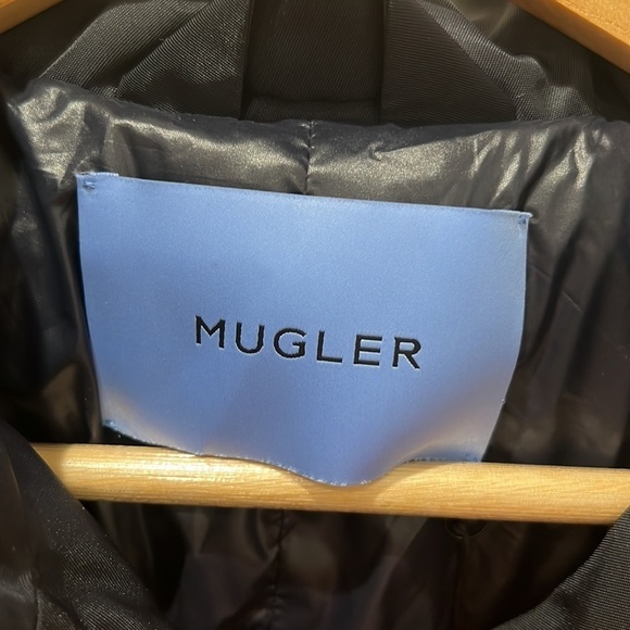 Mugler | NWT SOLD OUT Cropped Blouson Jacket in Beige and Black - US 4/FR 36 - Picture 9 of 15